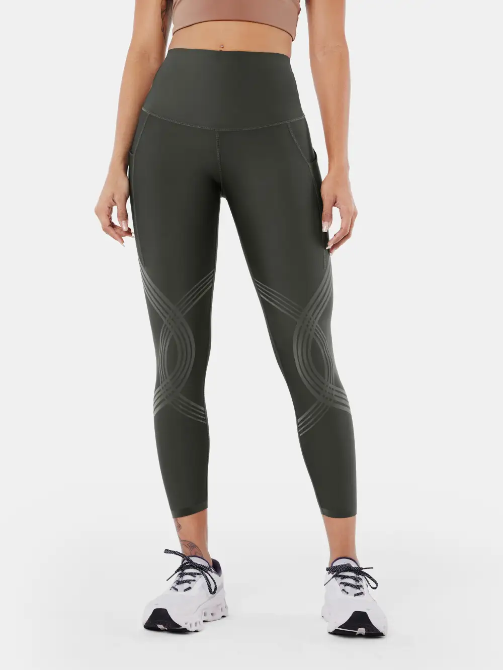 Body Sculpt Side Pocket 7/8 Leggings