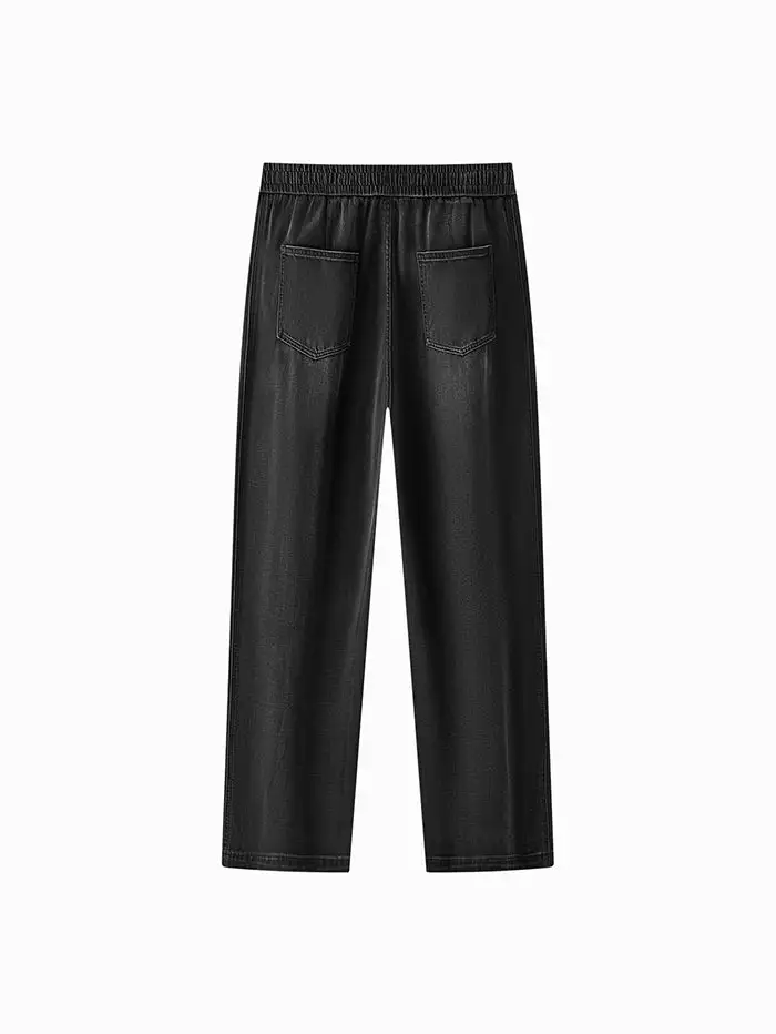 Men's Denim Polished Denim Pants