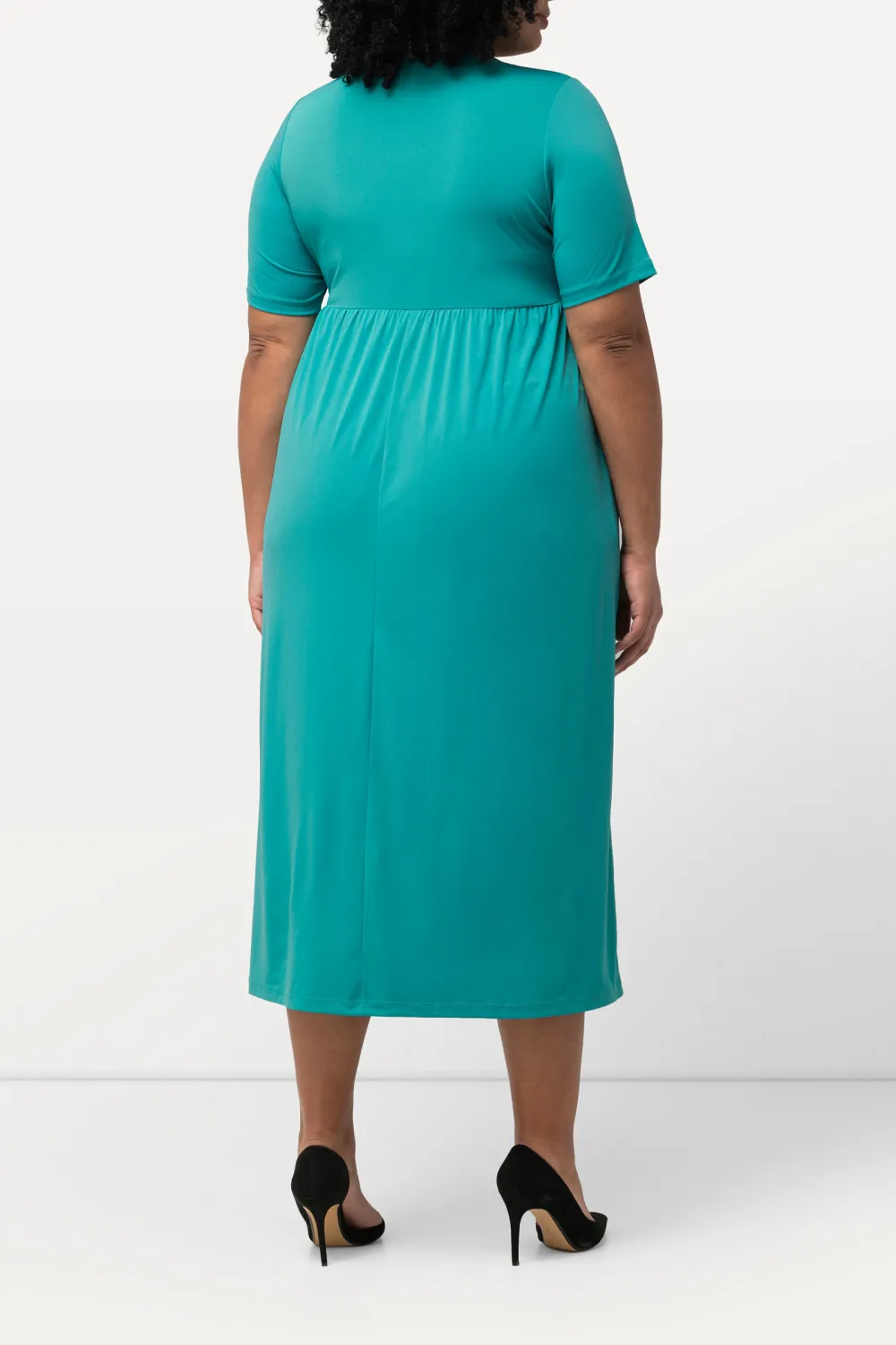 Waist Pleated Dress