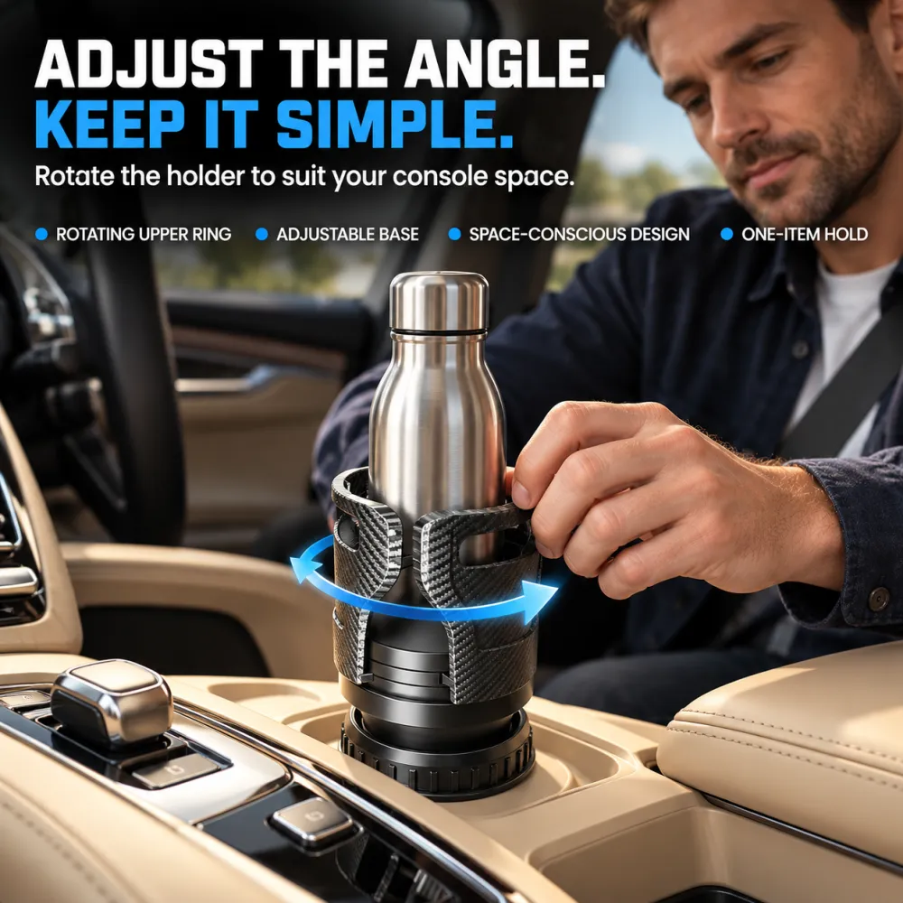 Center Console Car Cup Holder