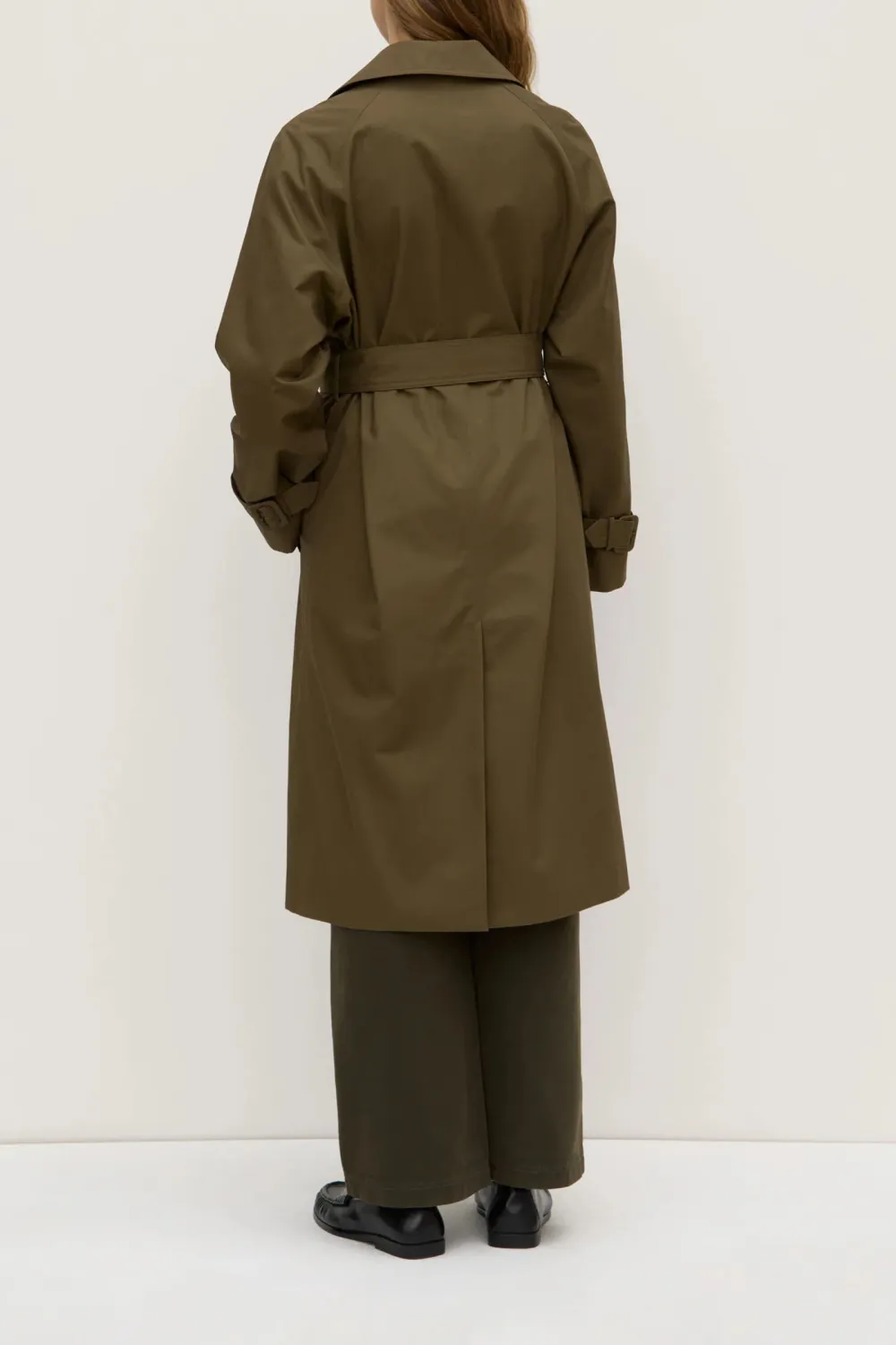 Cotton Raglan Sleeve Coat