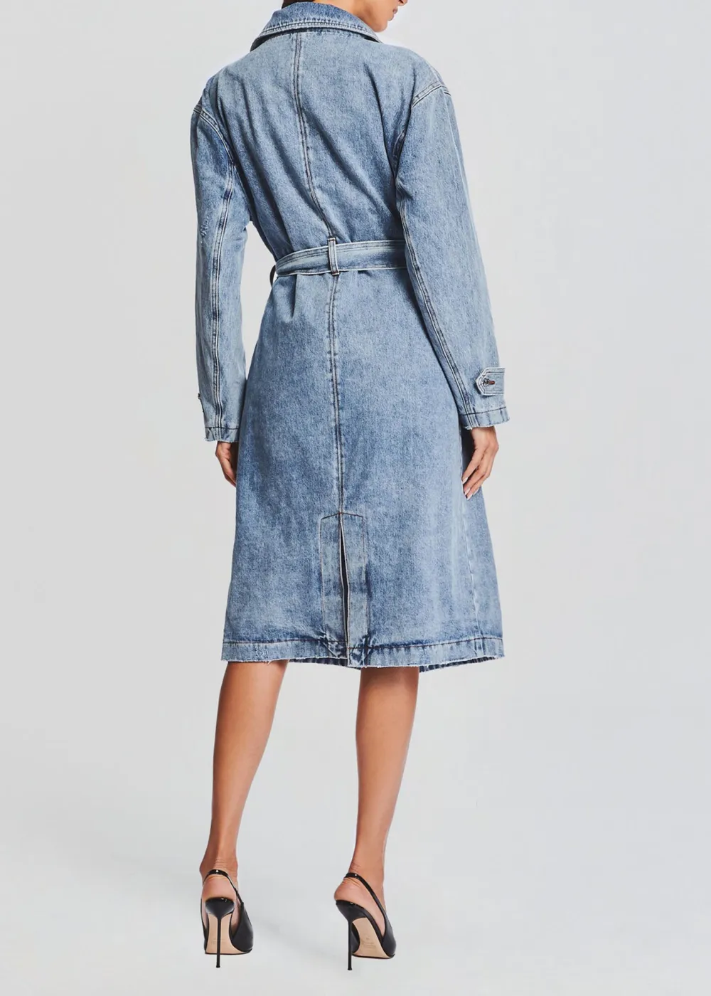 Denim Long Jacket