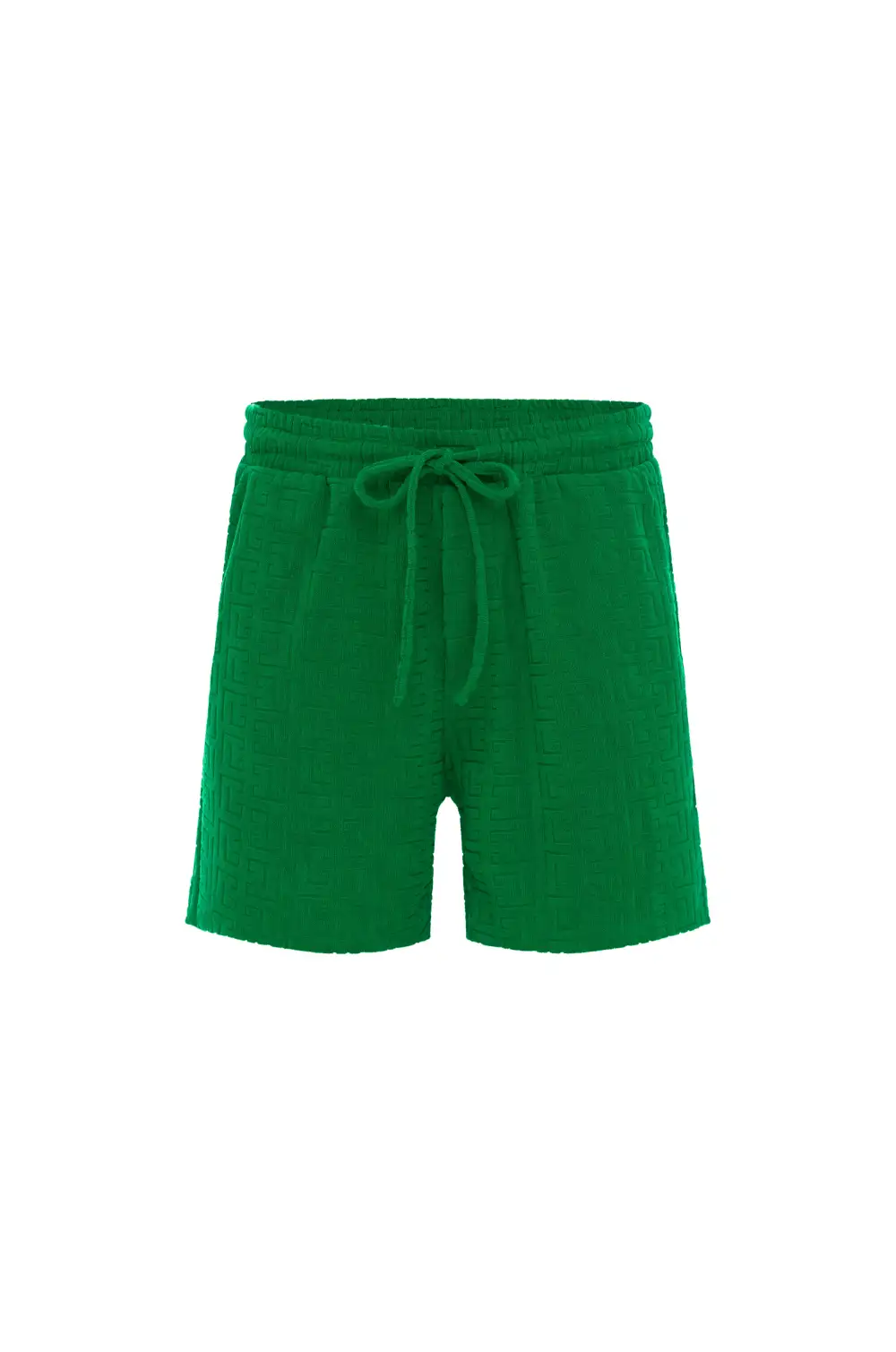 LOOSE SOLID GREEN SATORI SHORT