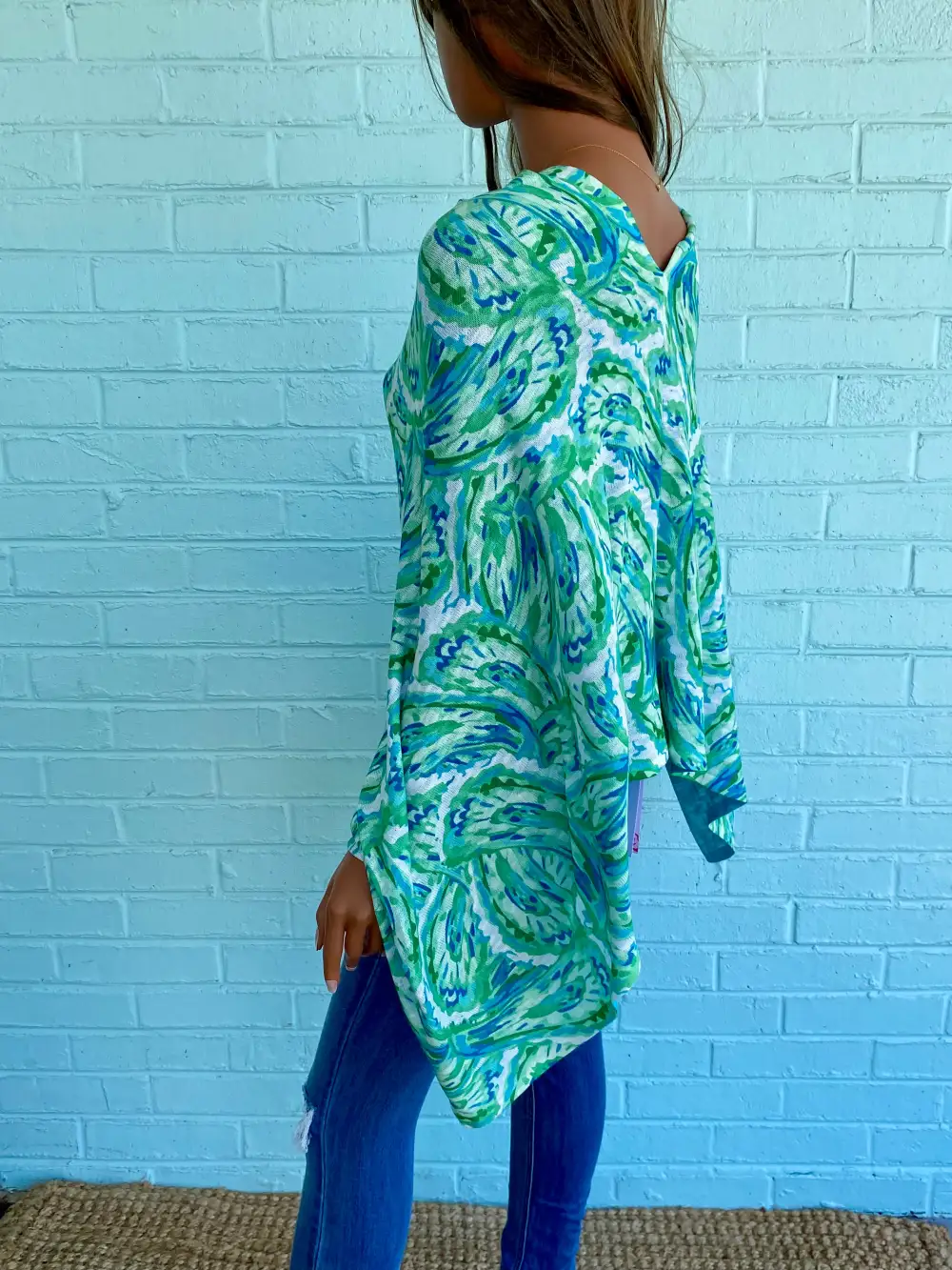 Soft Layering Poncho Top
