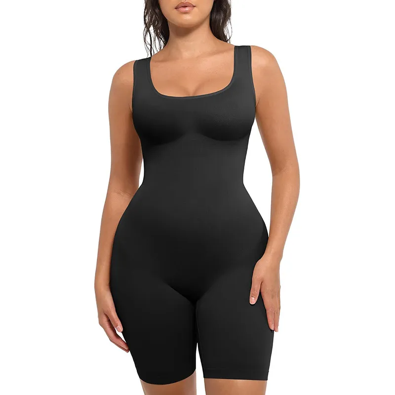 Seamless Bodysuit Tummy Control Butt Lifter Shapewear