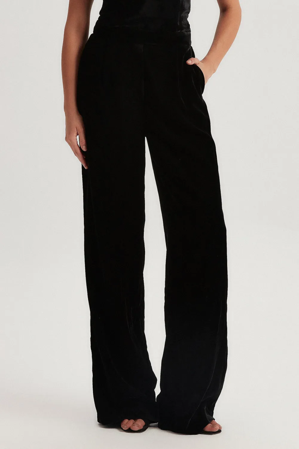 Strapless Jumpsuit-Black