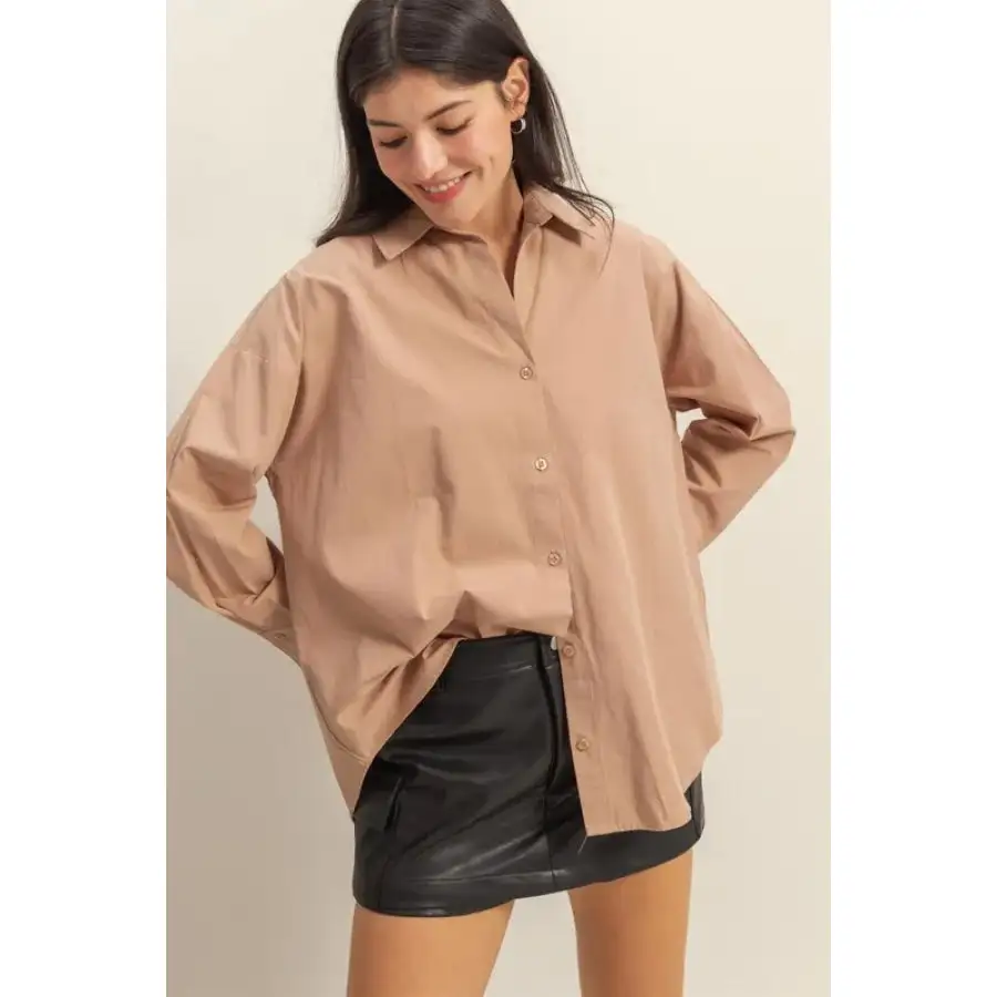 Simple Button Up Button Up Shirt