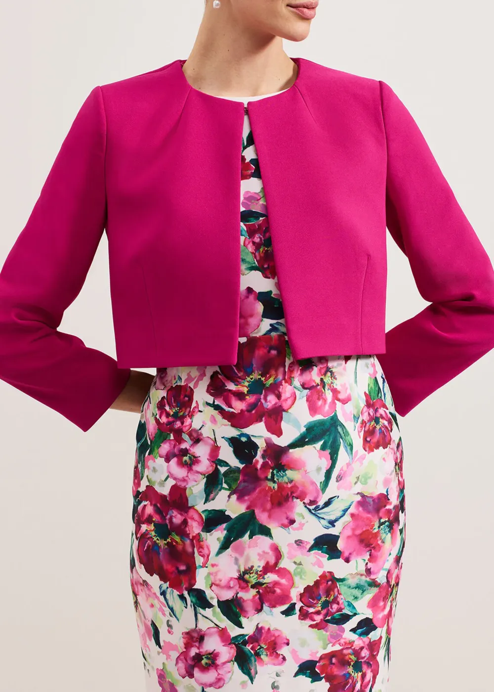 Minimalist Style Elegant Lady's Short Jacket