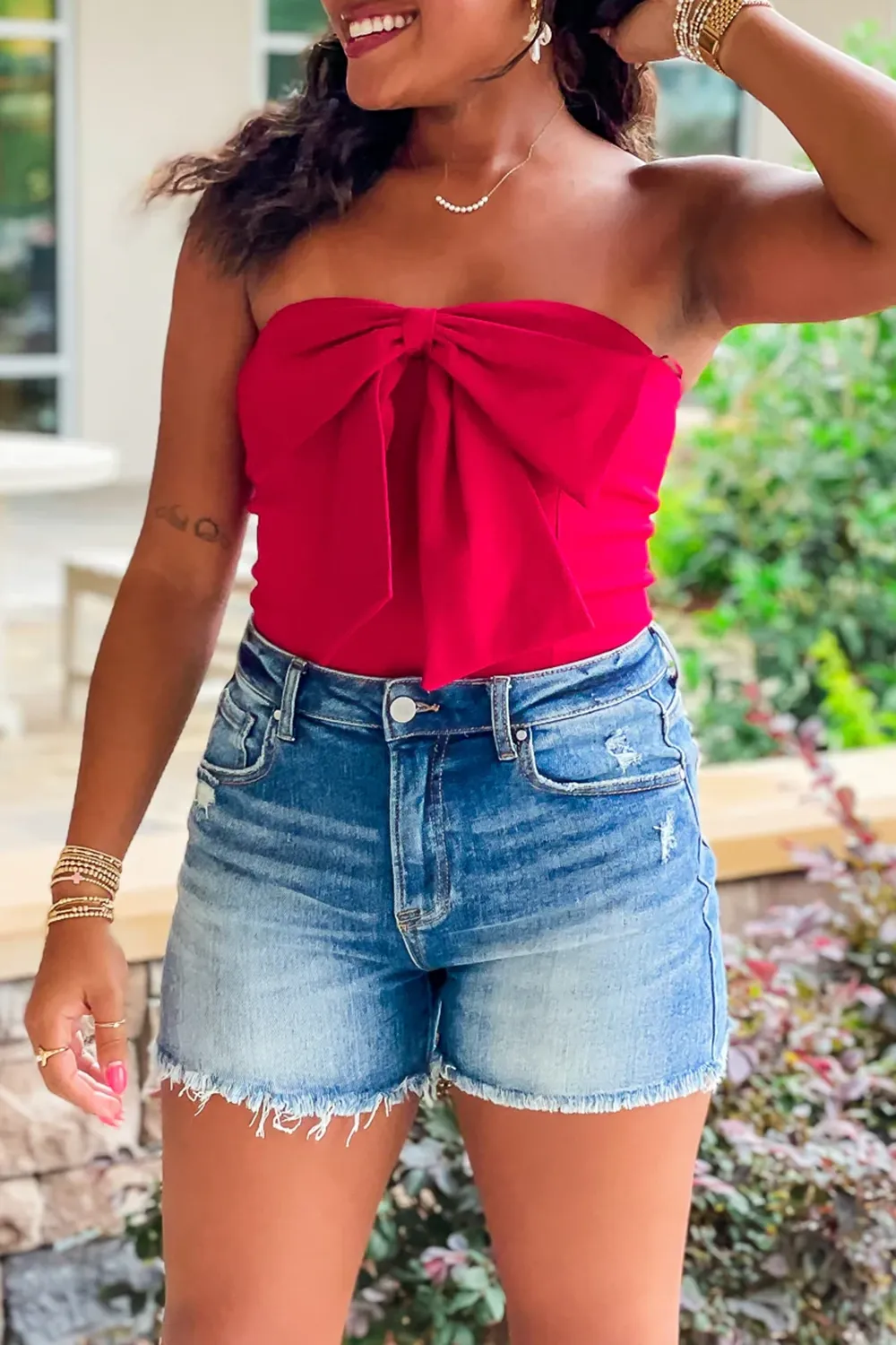 Sexy Red Tube Top