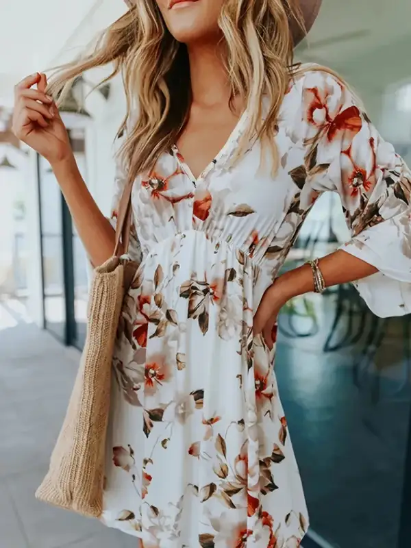 Everyday Mini Quarter Zip Dress