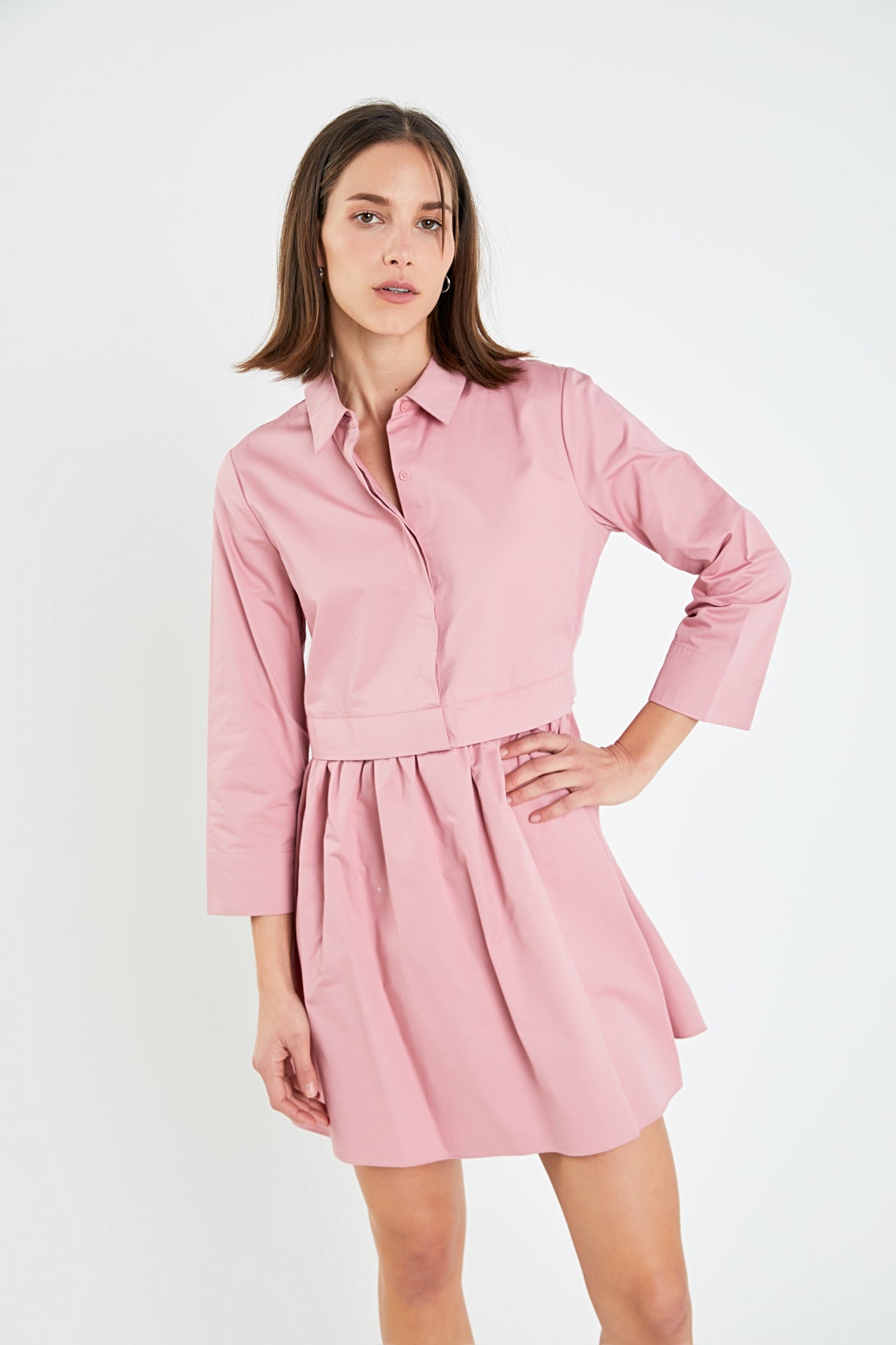 Mini Shirt Dress