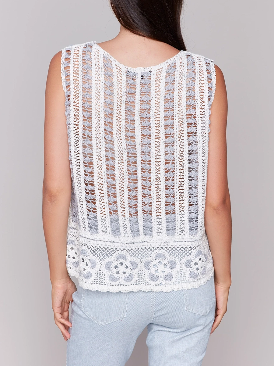 Versatile Casual Holiday Style Striped Vest For Women