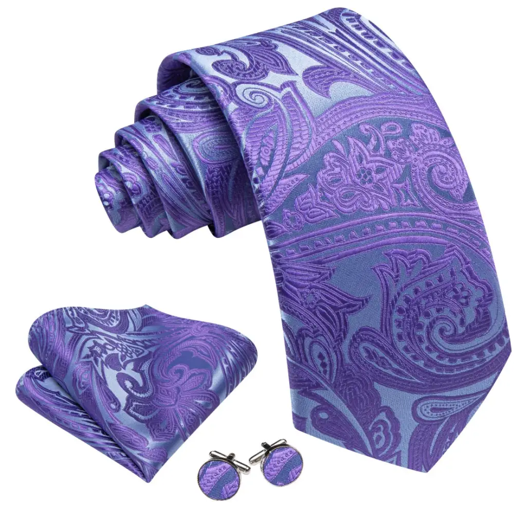 Paisley Jacquard Business Necktie Set