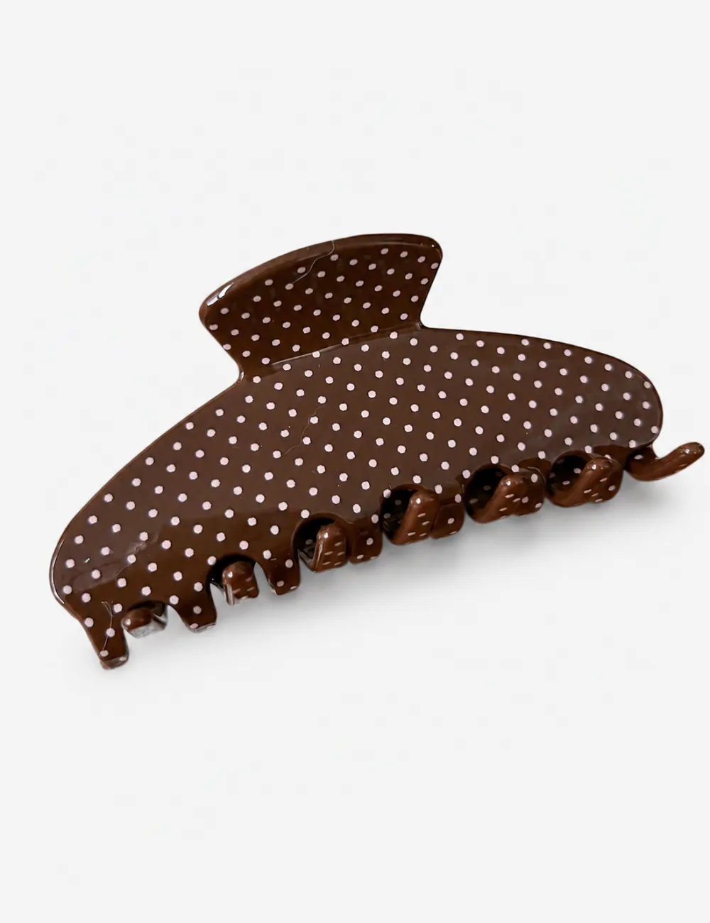 Polka Dot Banana Hair Clip