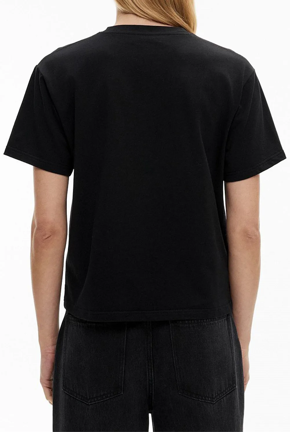 Ladies' V-Neck T-Shirt With Straight Shoulders