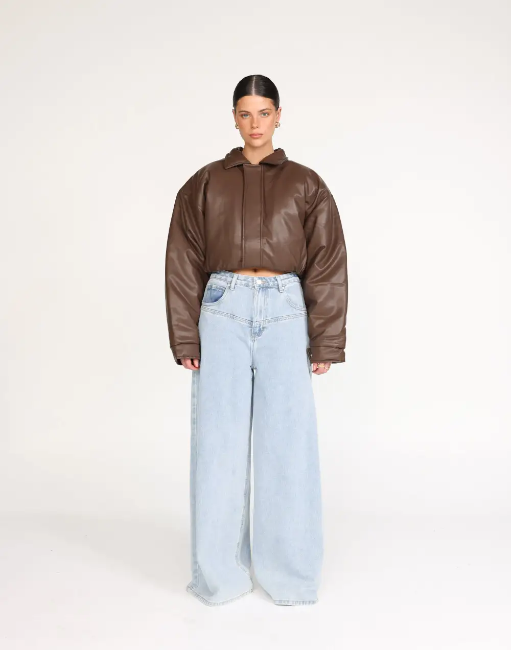 Paloma Bomber Jacket (Chocolate)