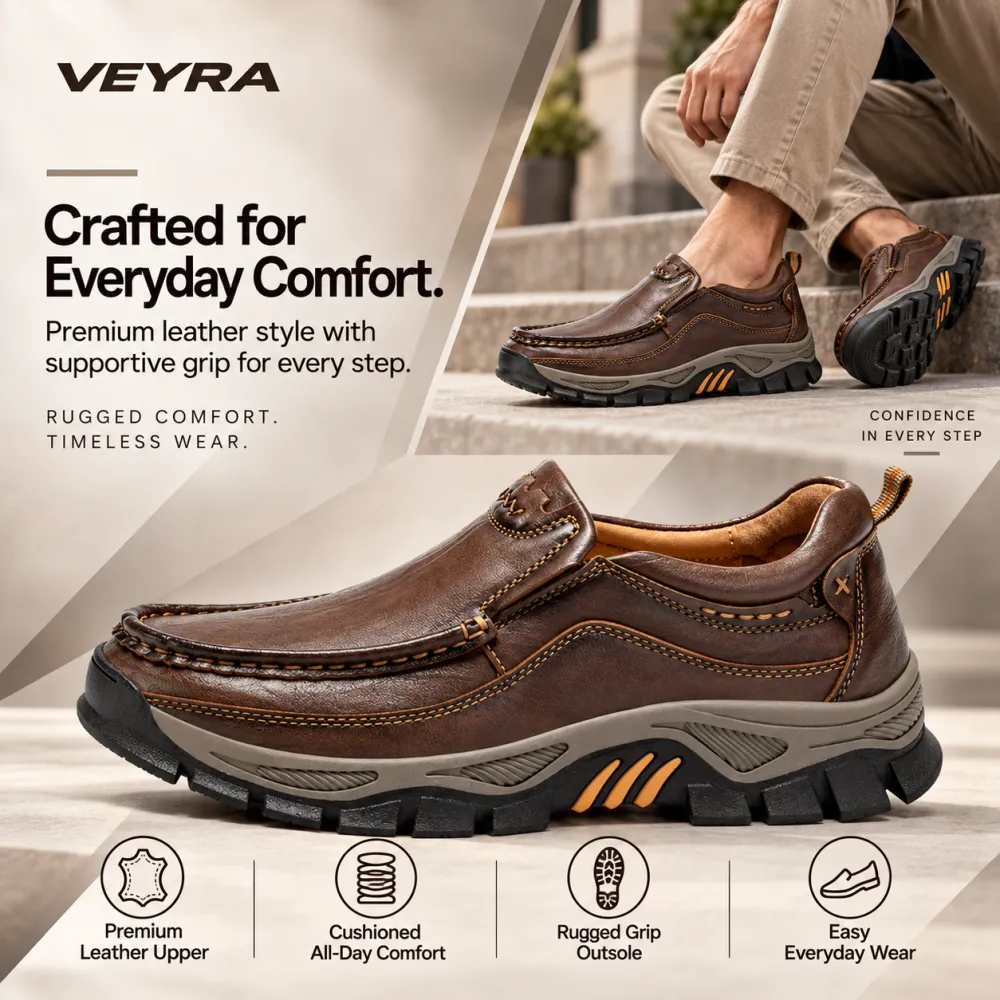 Middle-aged & Senior Men's Leather Shoes
