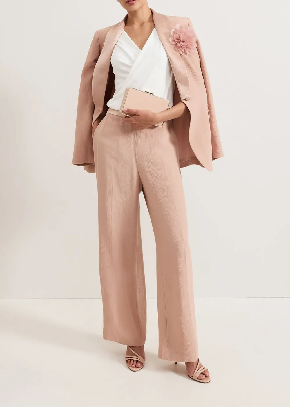 Business Design Three-Dimensional Floral Jacket
