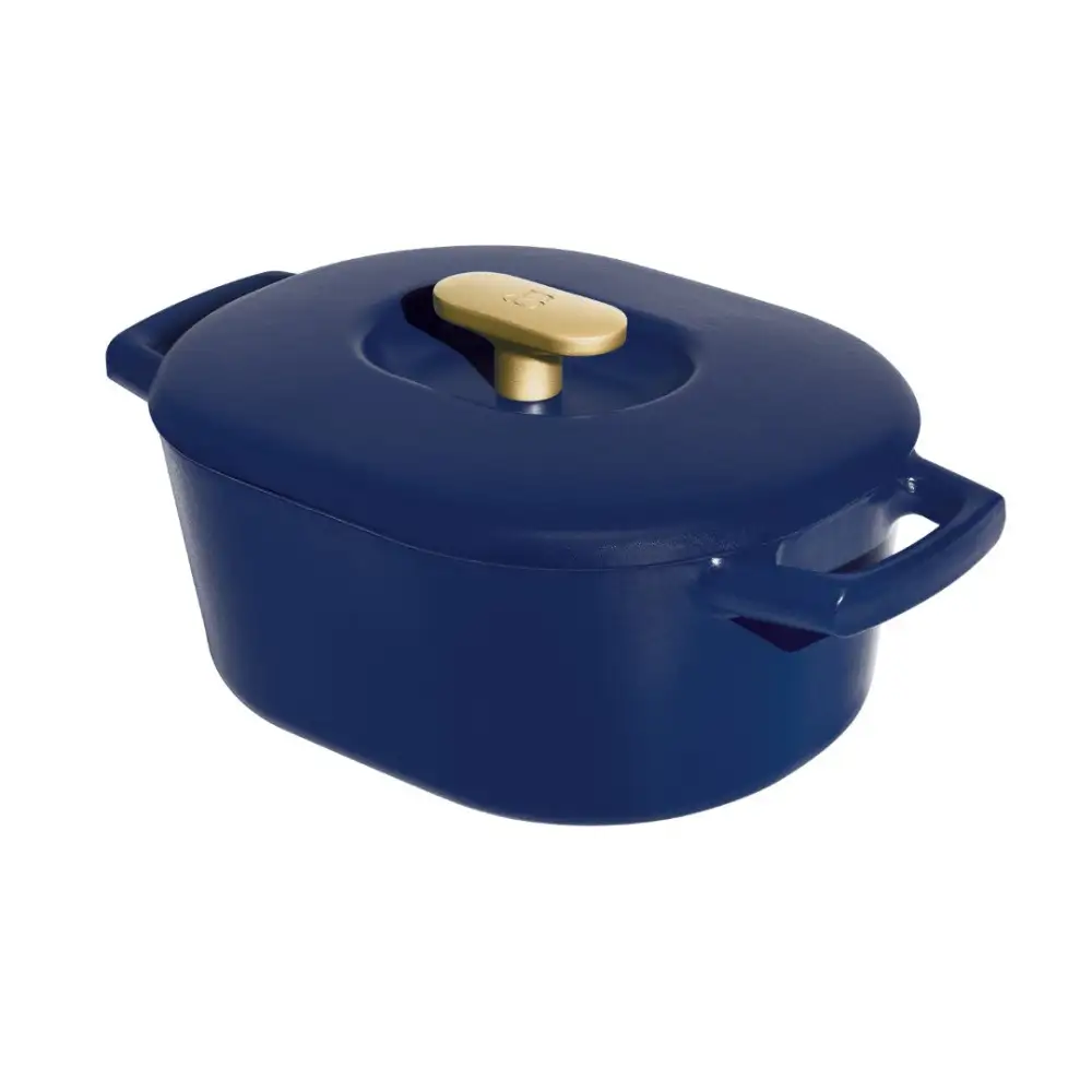 6QT Enamel Dutch Oven, Blueberry Pie by Drew Barrymore