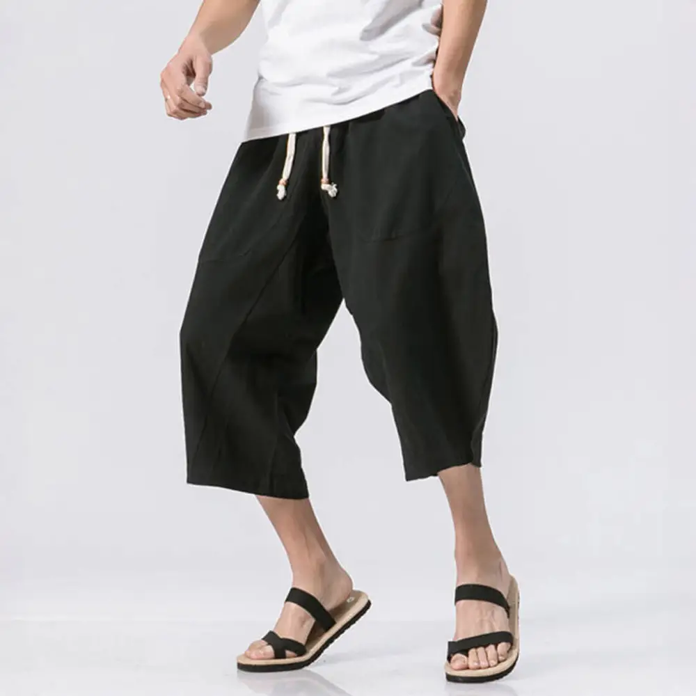 Lightweight Cropped Utility Pants