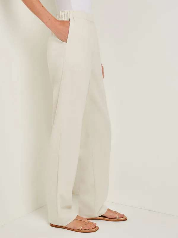 Elastic Waistband Soft Pants