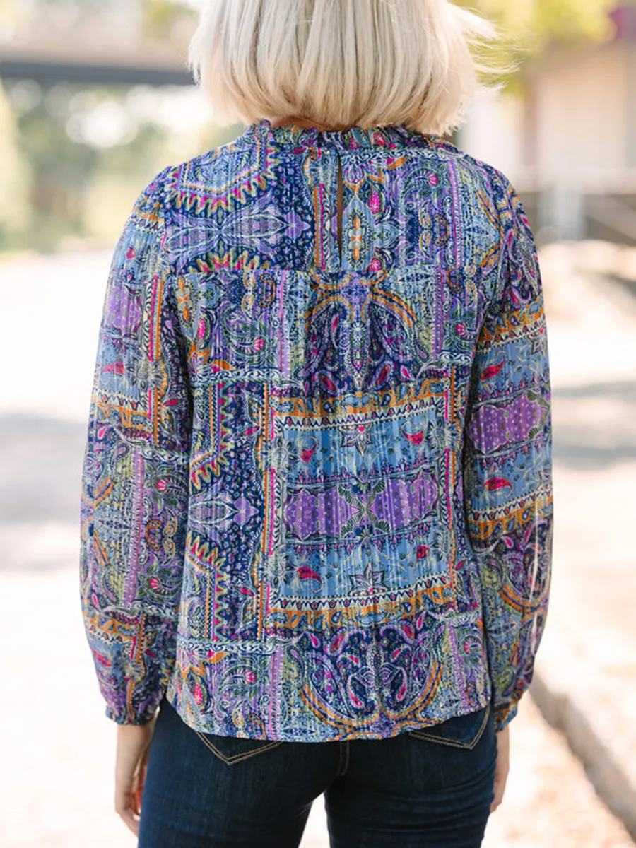 Lavender Long Sleeve Shirt