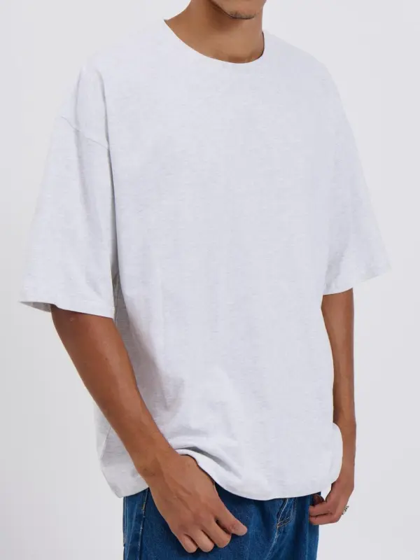 Soft Leisure Casual And Daily Crew Tee