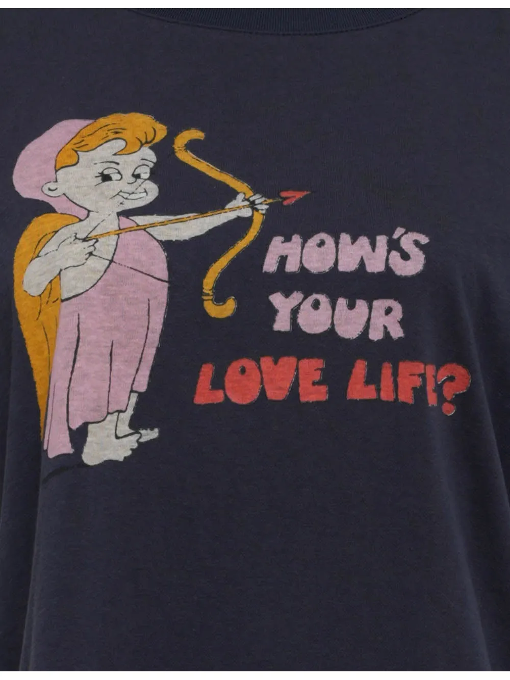 Chic Cupid Round Neck Short Sleeves T-shirt