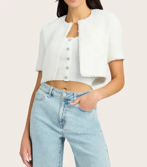 Zip Front Oversized Jacket