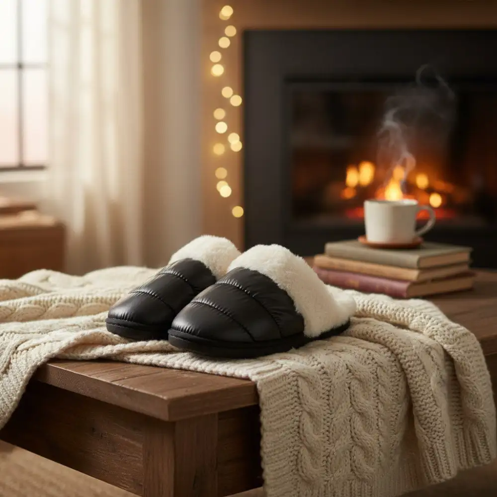 Cozy Puffer Slippers