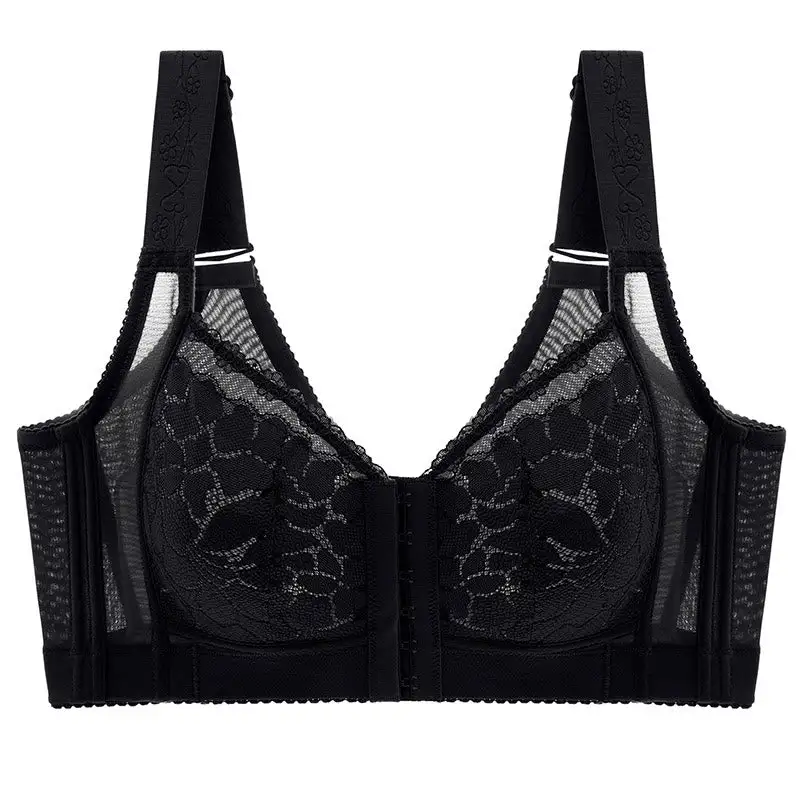 Front Closure Lifting Wireless Bra