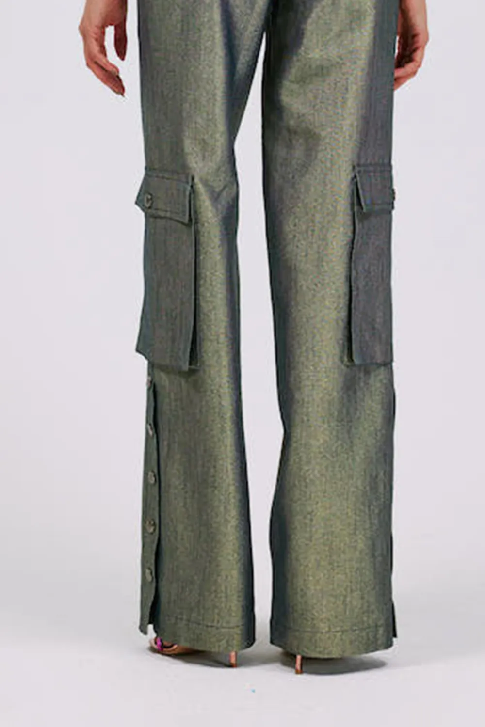 Full-Length Pants-Gold