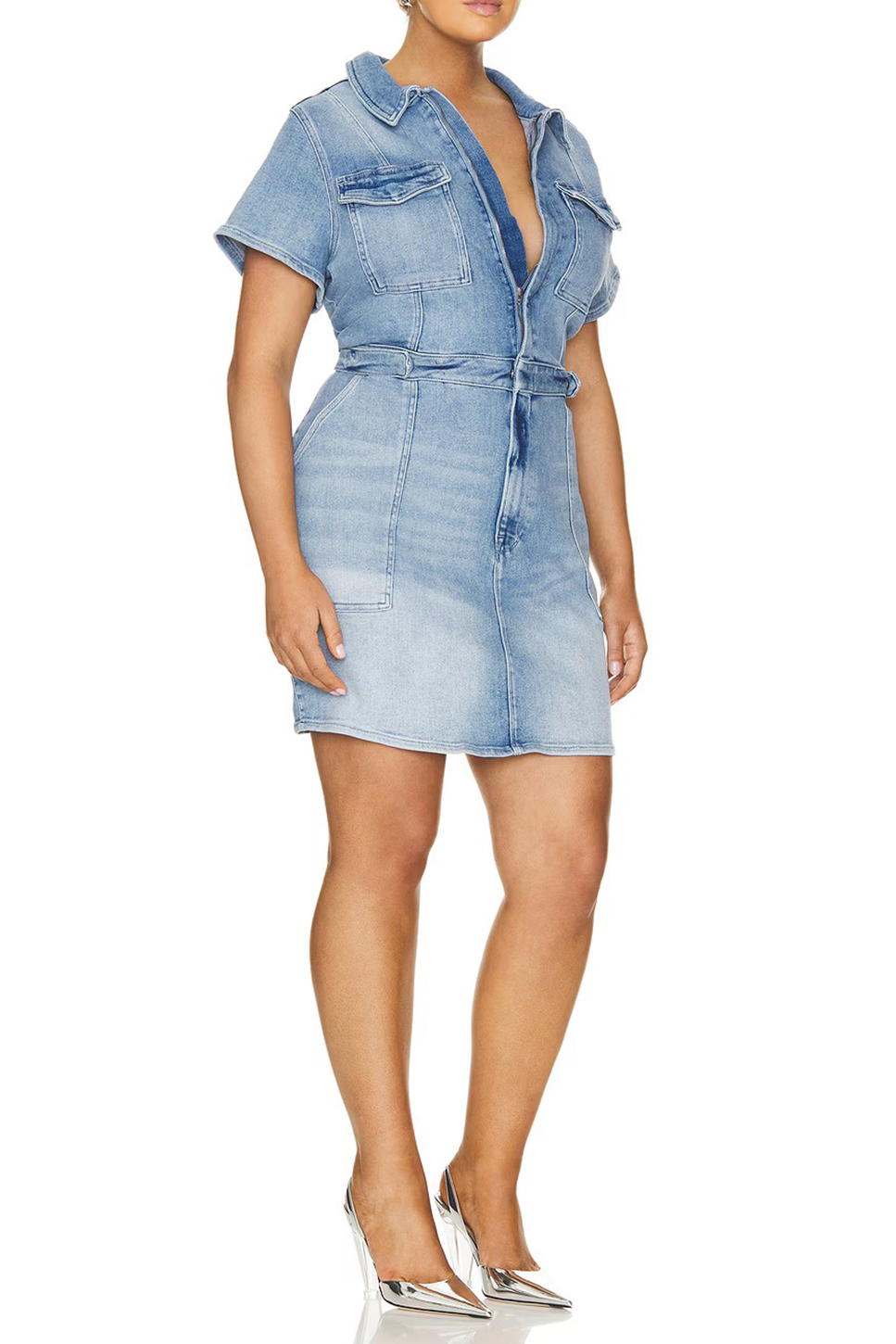 Blue Mini Dress