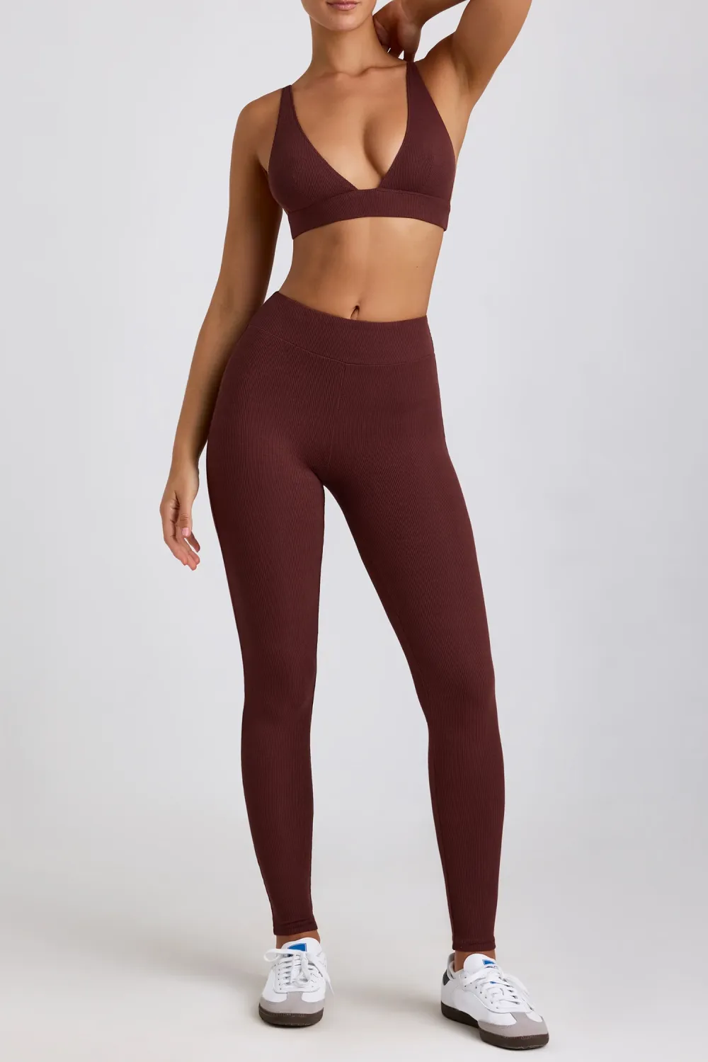Easy Everyday High Waist Stretch Slim Fit Trousers