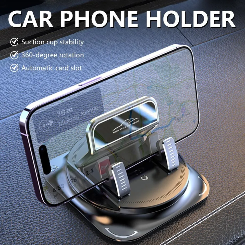 Universal fixed car phone holder bracket