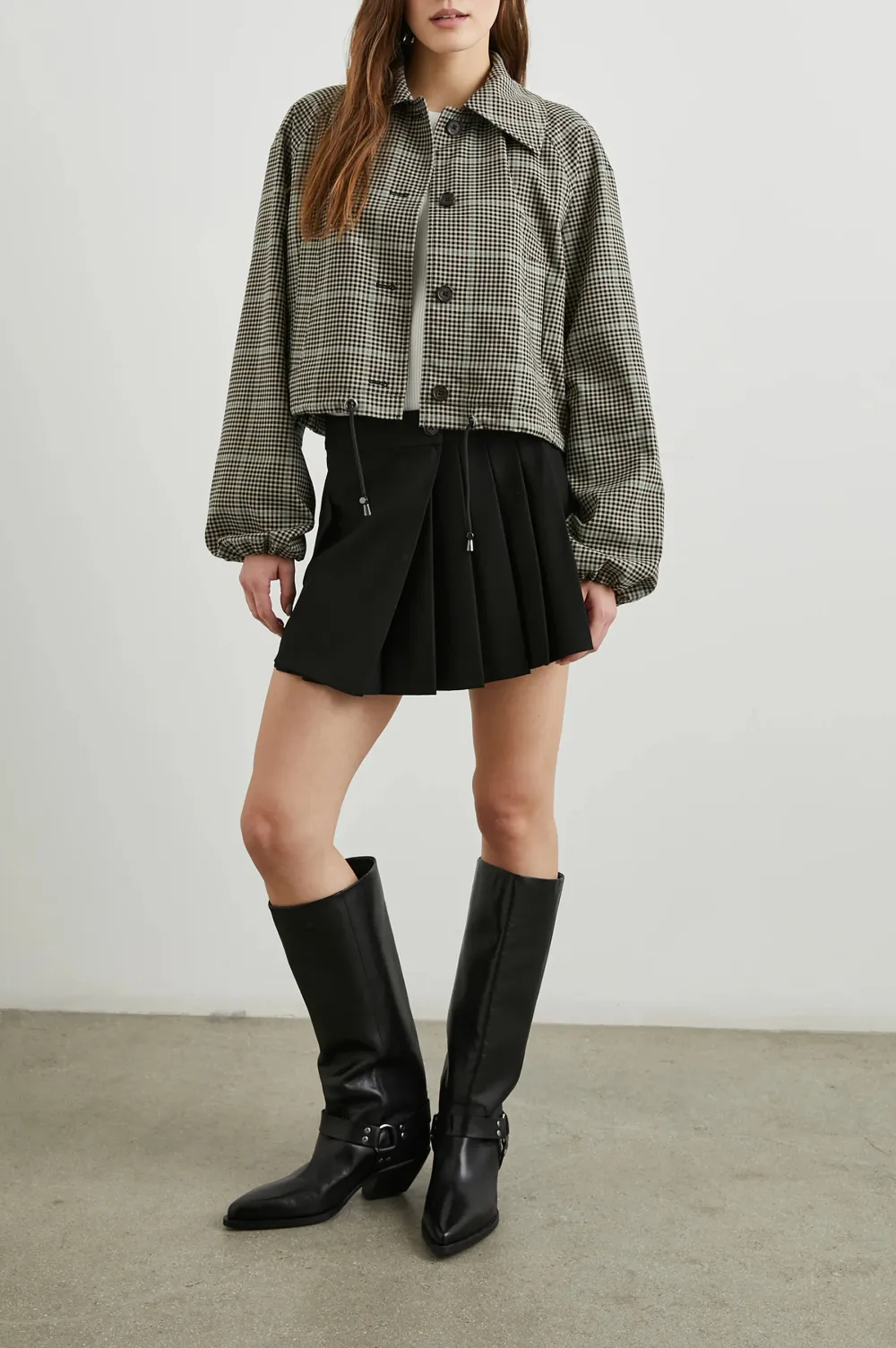 Adjustable Backless Short Jacket