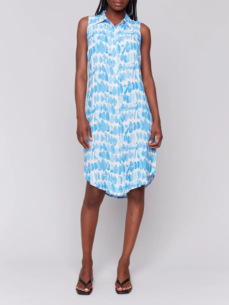 Casual All-Match Lazy Style Lapel Dress