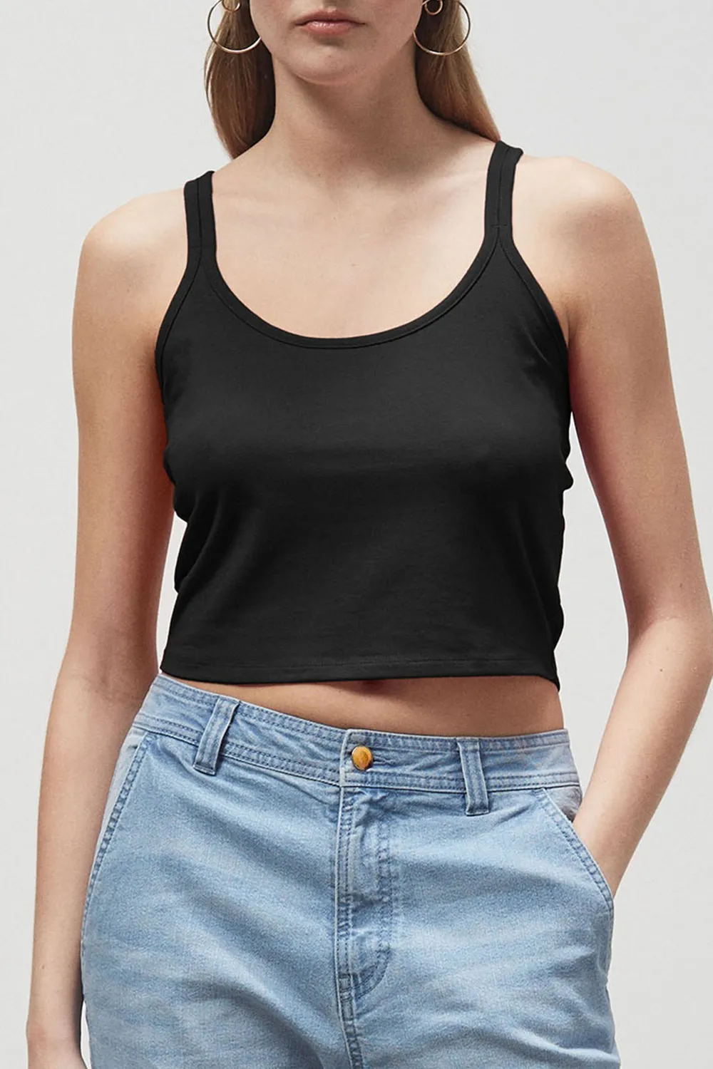 Pure Cotton Round Neck Breathable Women'S Vest