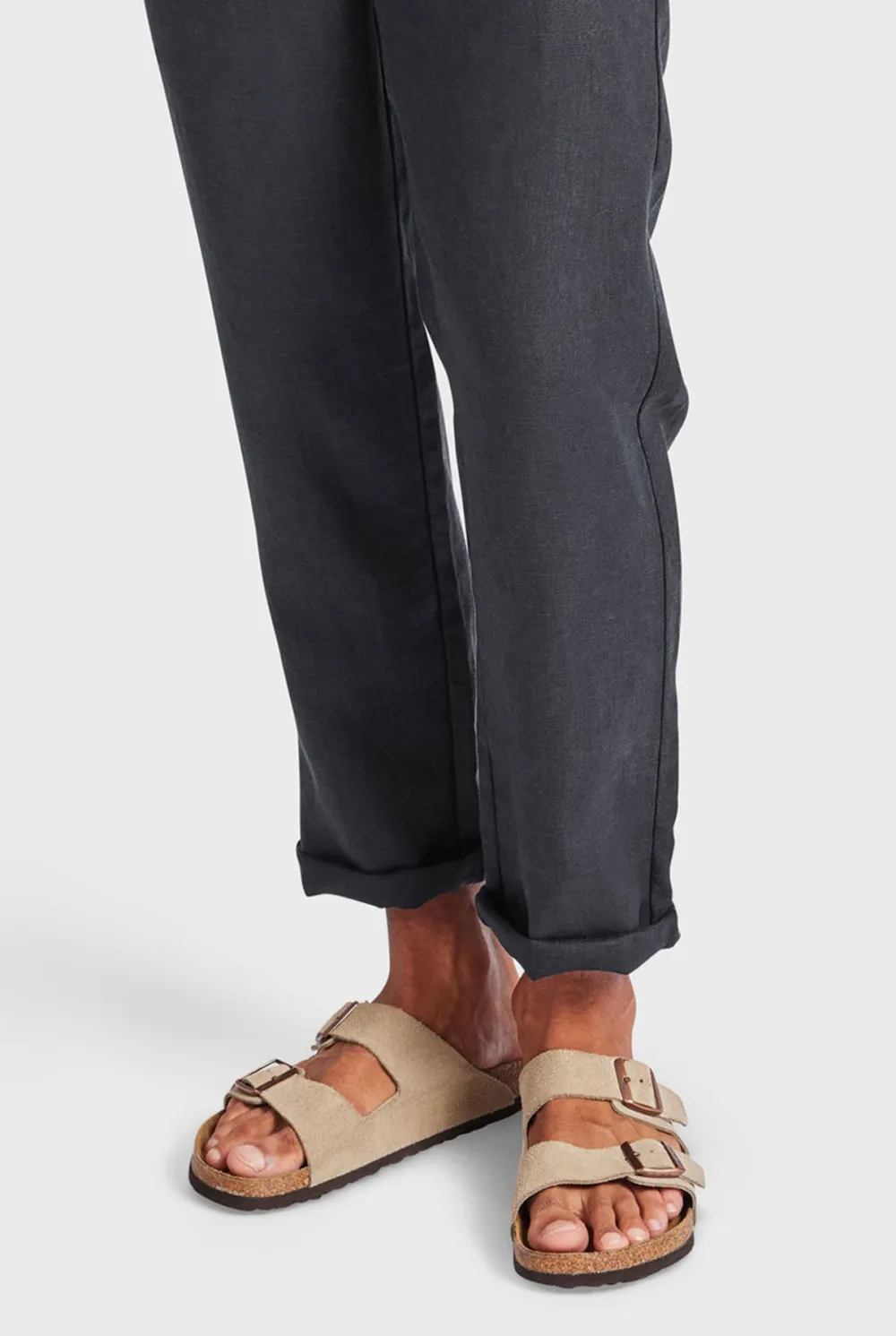 Riviera Linen Pant-black