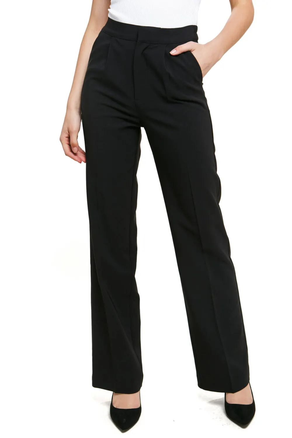 Classic Slim-Fit Trouser Pants