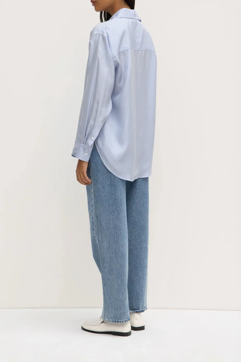 Long Sleeved Cotton Poplin Shirt