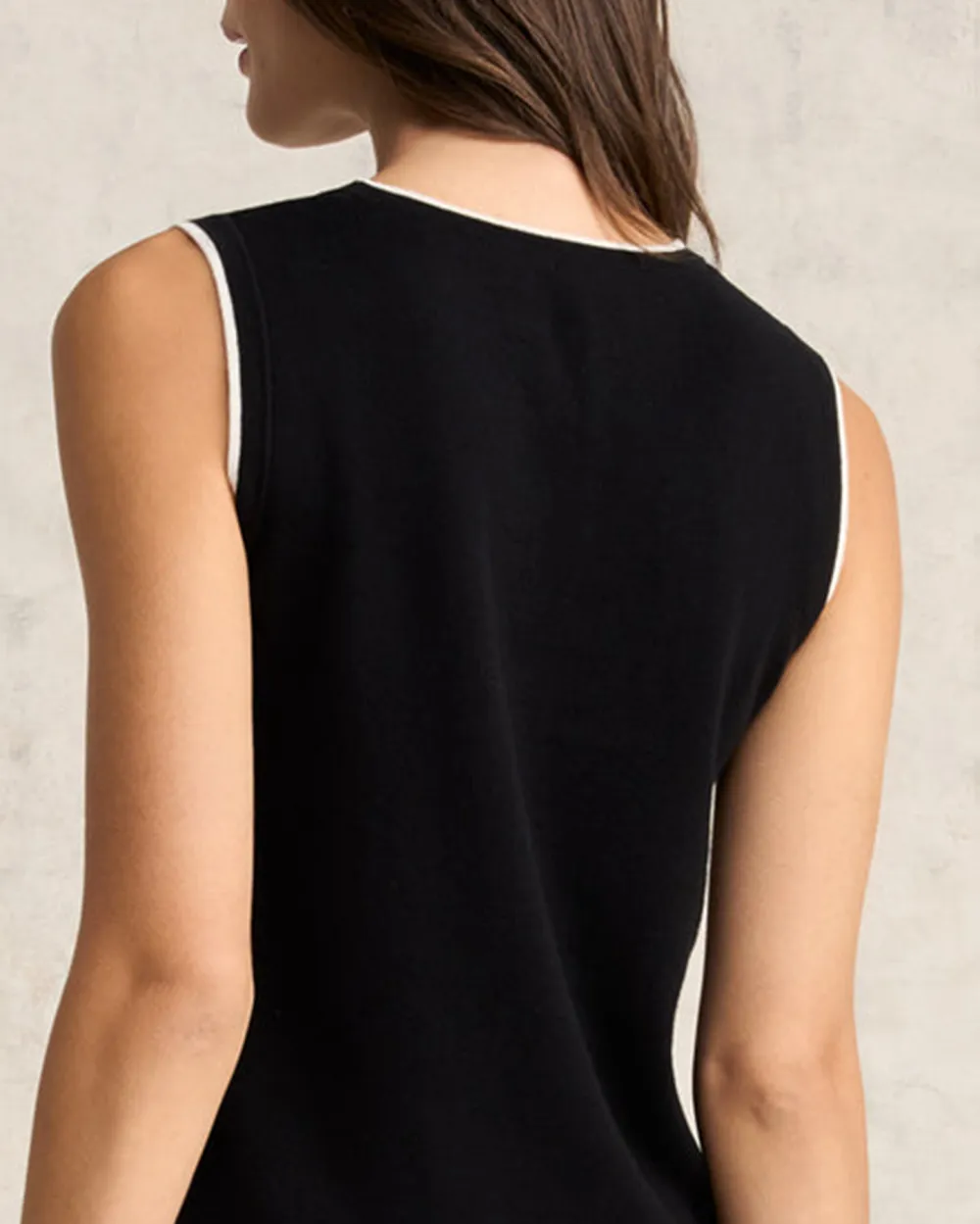 Contrast Rib Tank