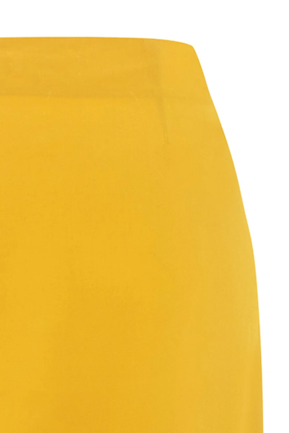 Split Skirt-Mustard
