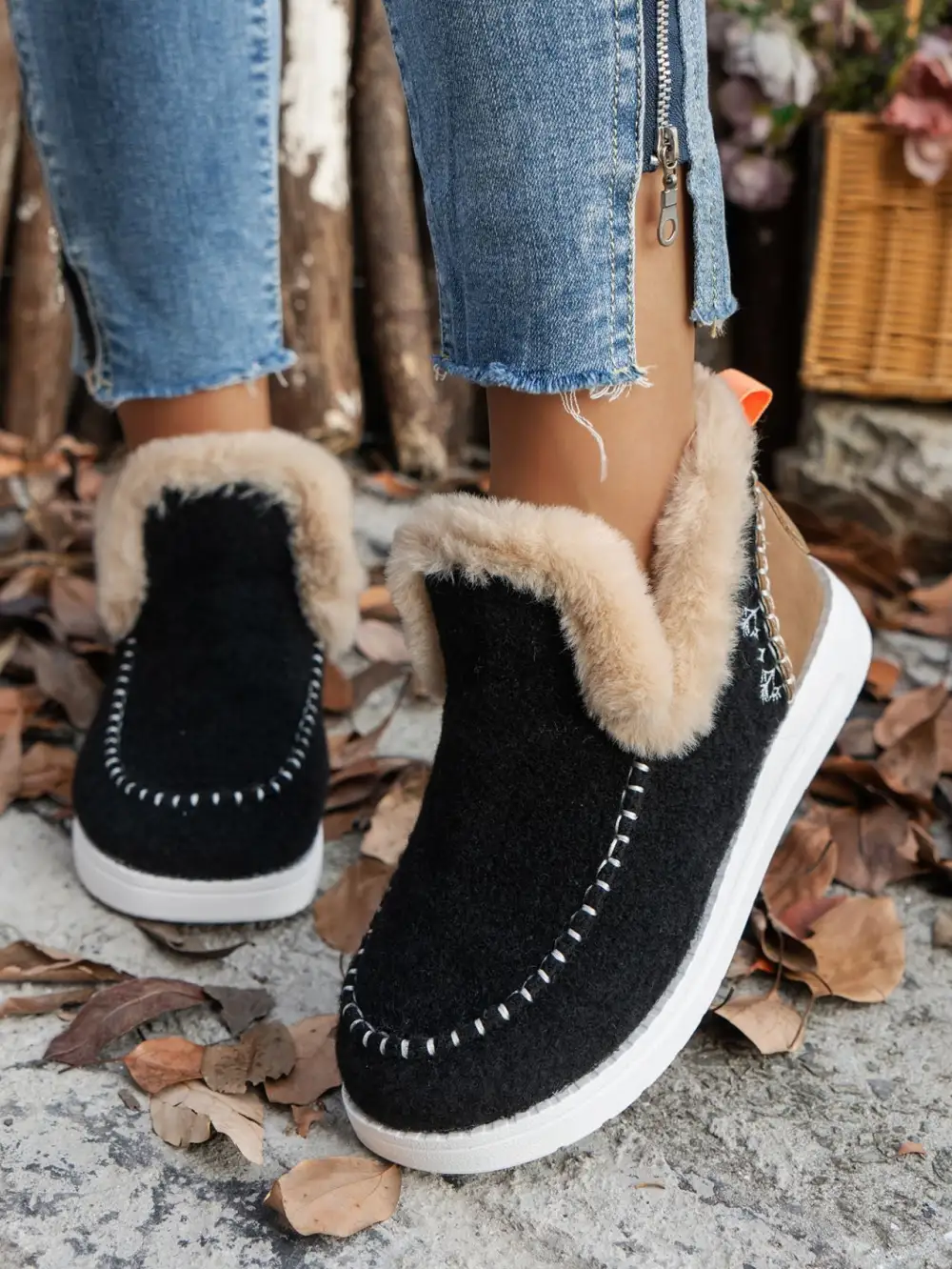 Flats Round Toe Sneakers