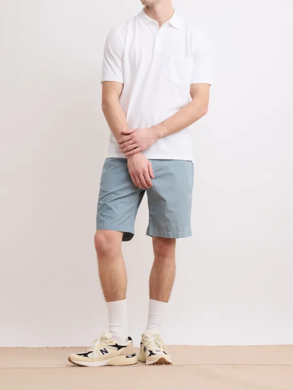 Celadon Green Regular Fit Short