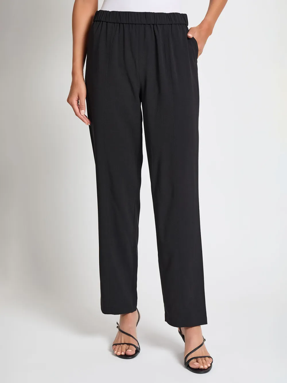 Elastic Waistband Soft Pants