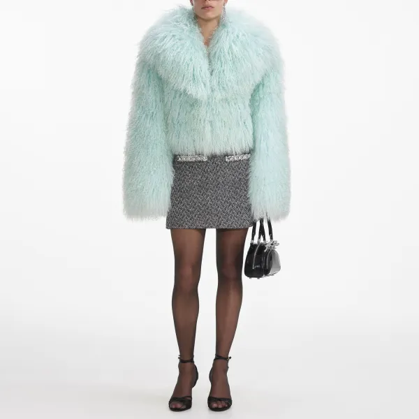 Green Shearling Jacket