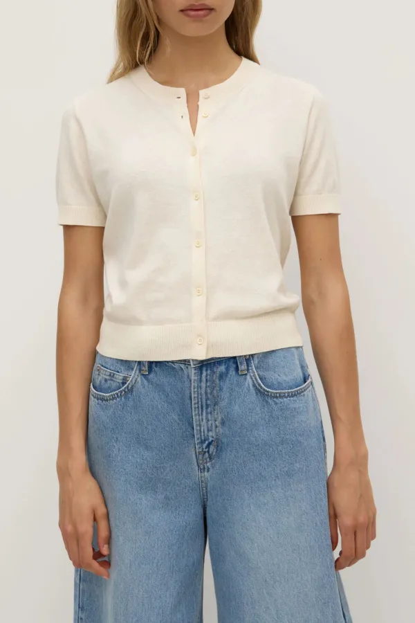 Ladies' Ribbed Cardigan