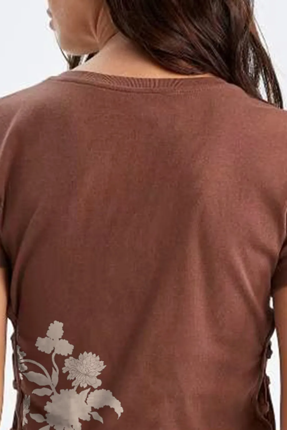 Slim Fit Short Sleeve Mystic Print T-Shirt