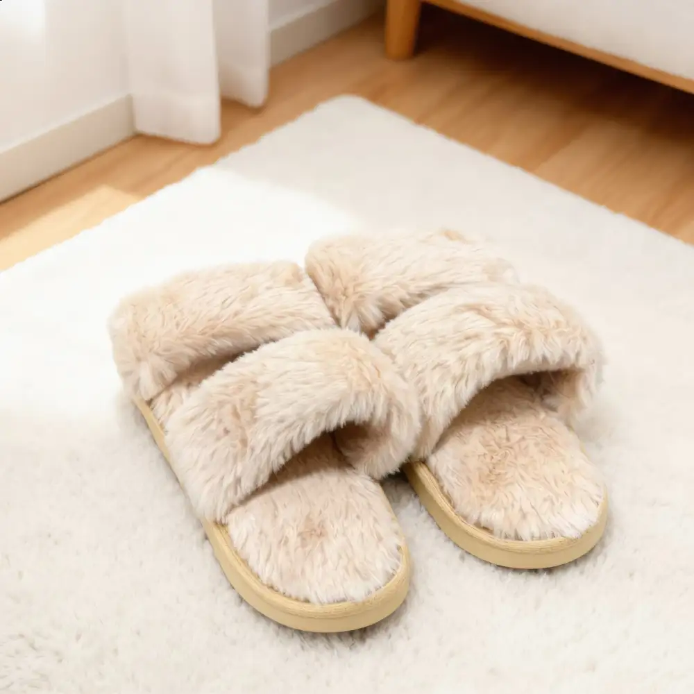 Cross Over Slippers
